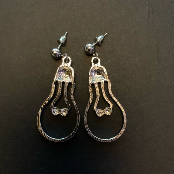 Light bulb earrings - Picture 2 of 2